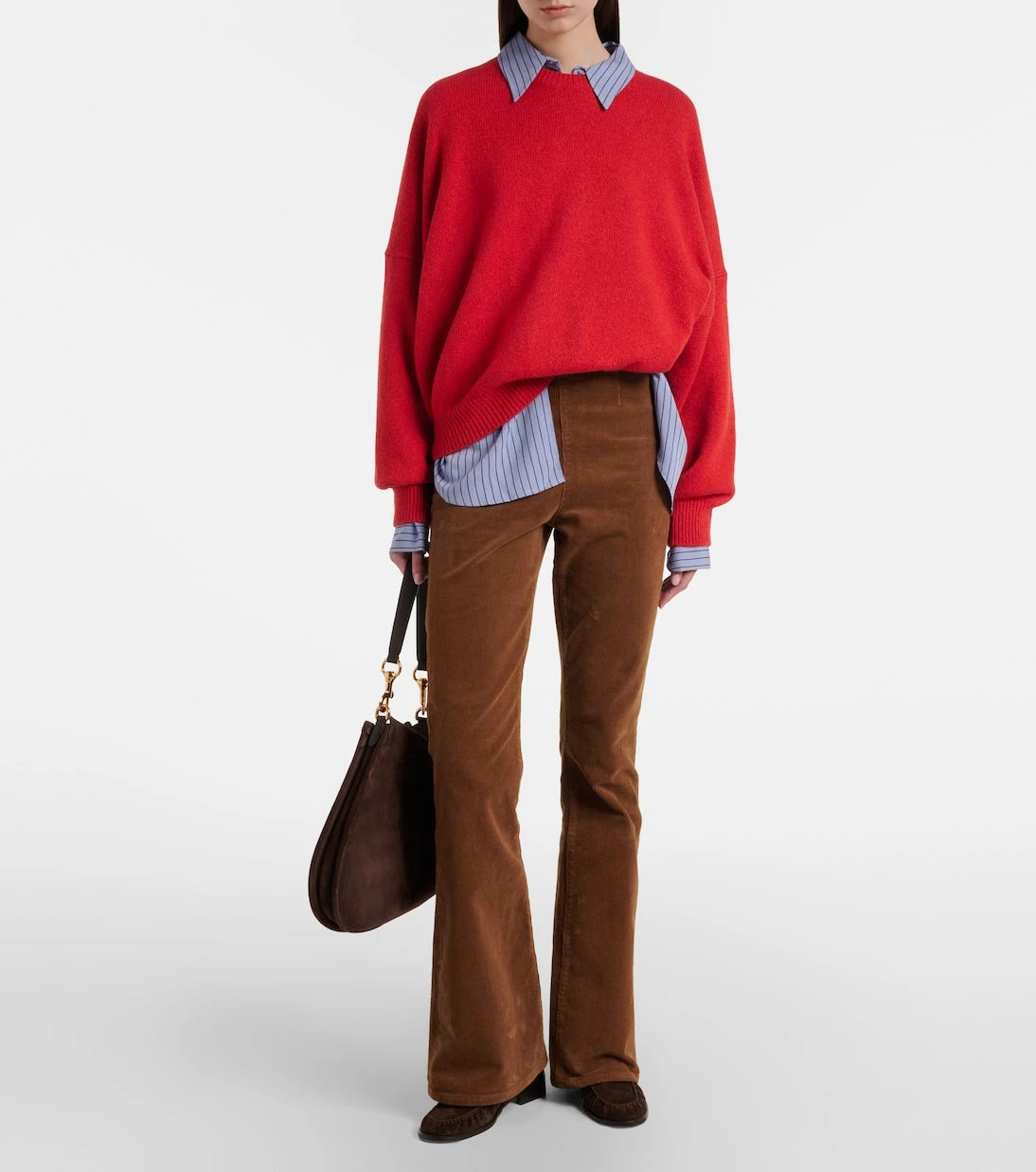Veronica Beard - Beverly Off-Duty corduroy flared pants