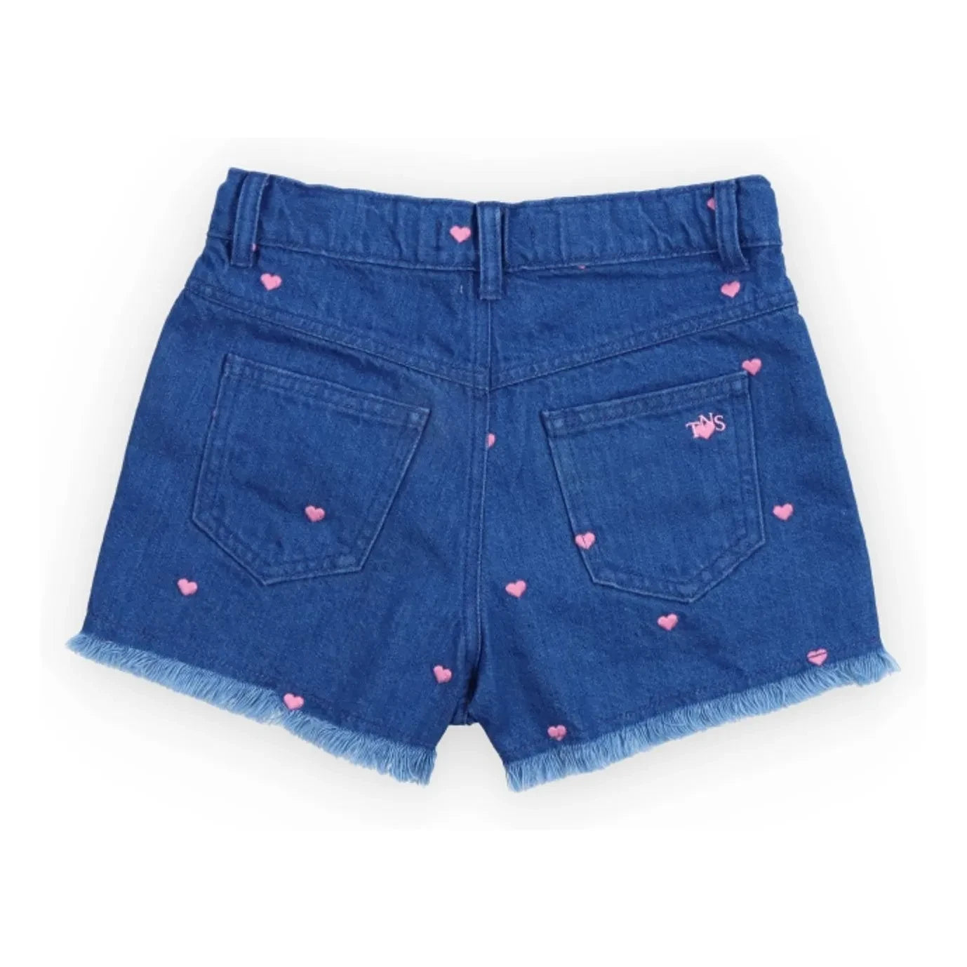 the new society - Denim Short Lys Cœurs | Blue