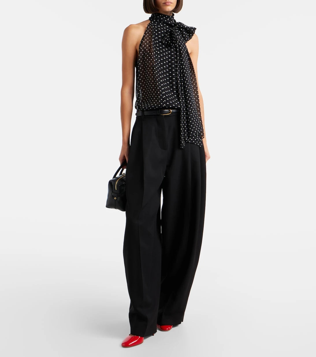 DeMellier - Stockholm Small leather top-handle bag