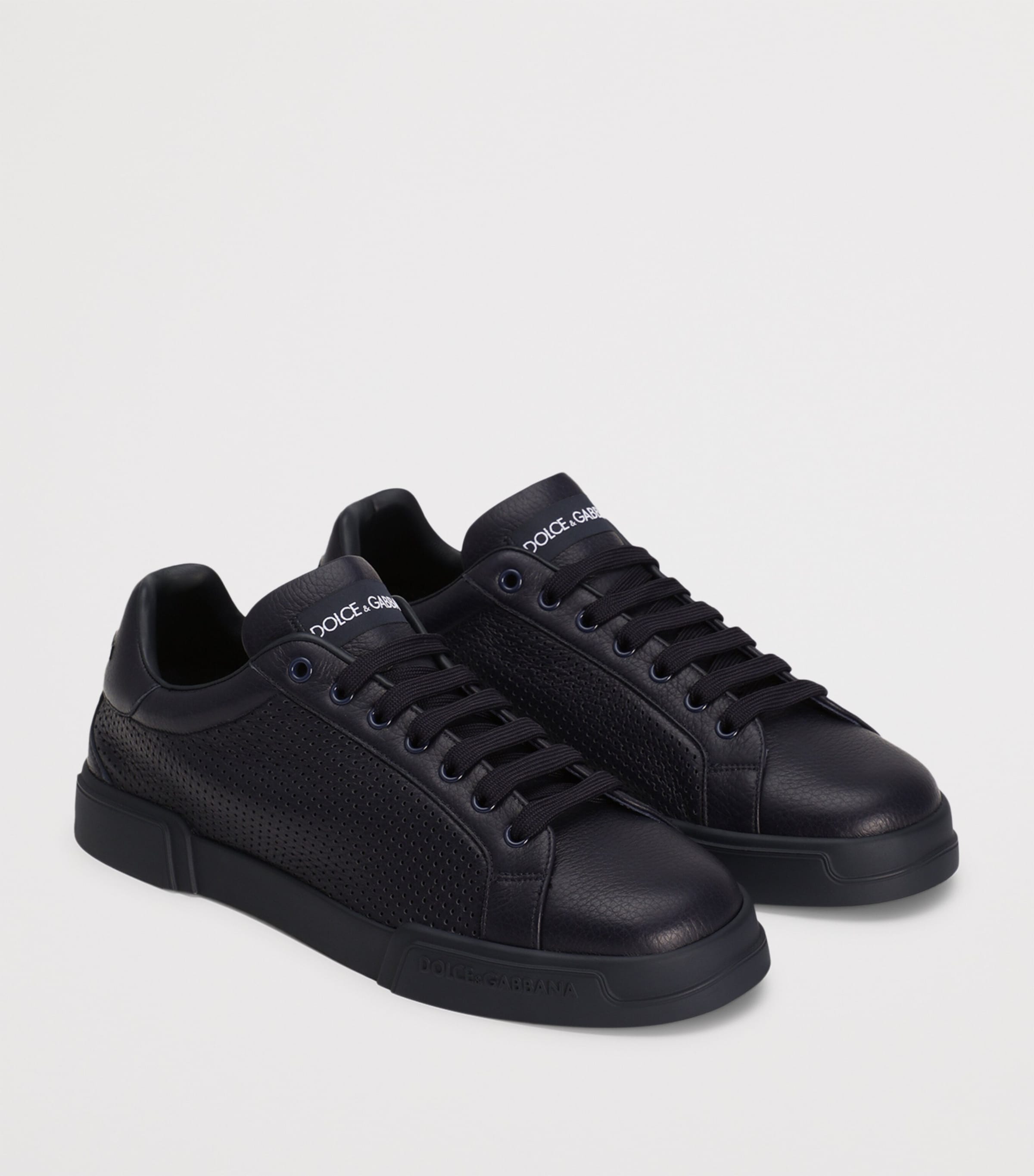 Dolce & Gabbana Leather Portofino Sneakers