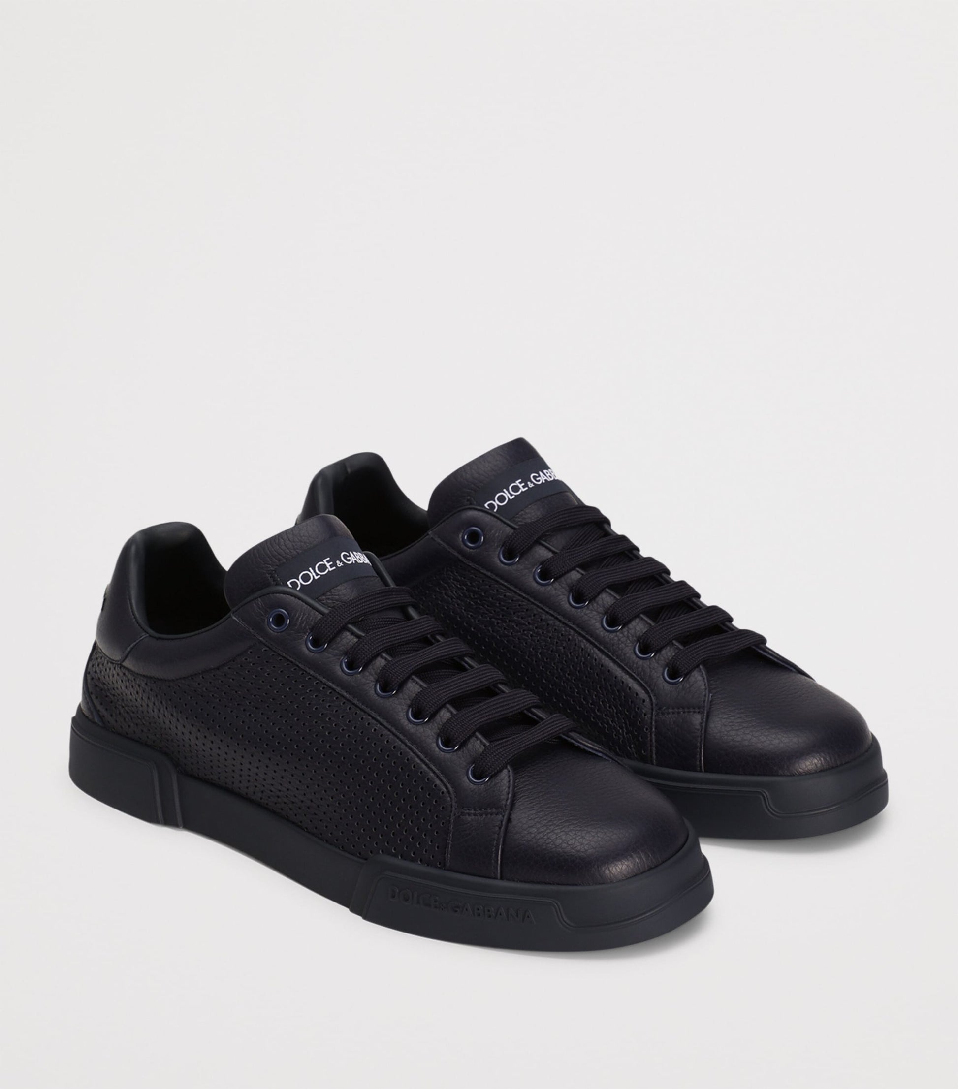 Dolce & Gabbana Leather Portofino Sneakers