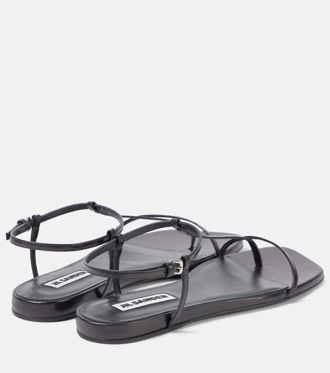 Jil Sander - Leather thong sandals