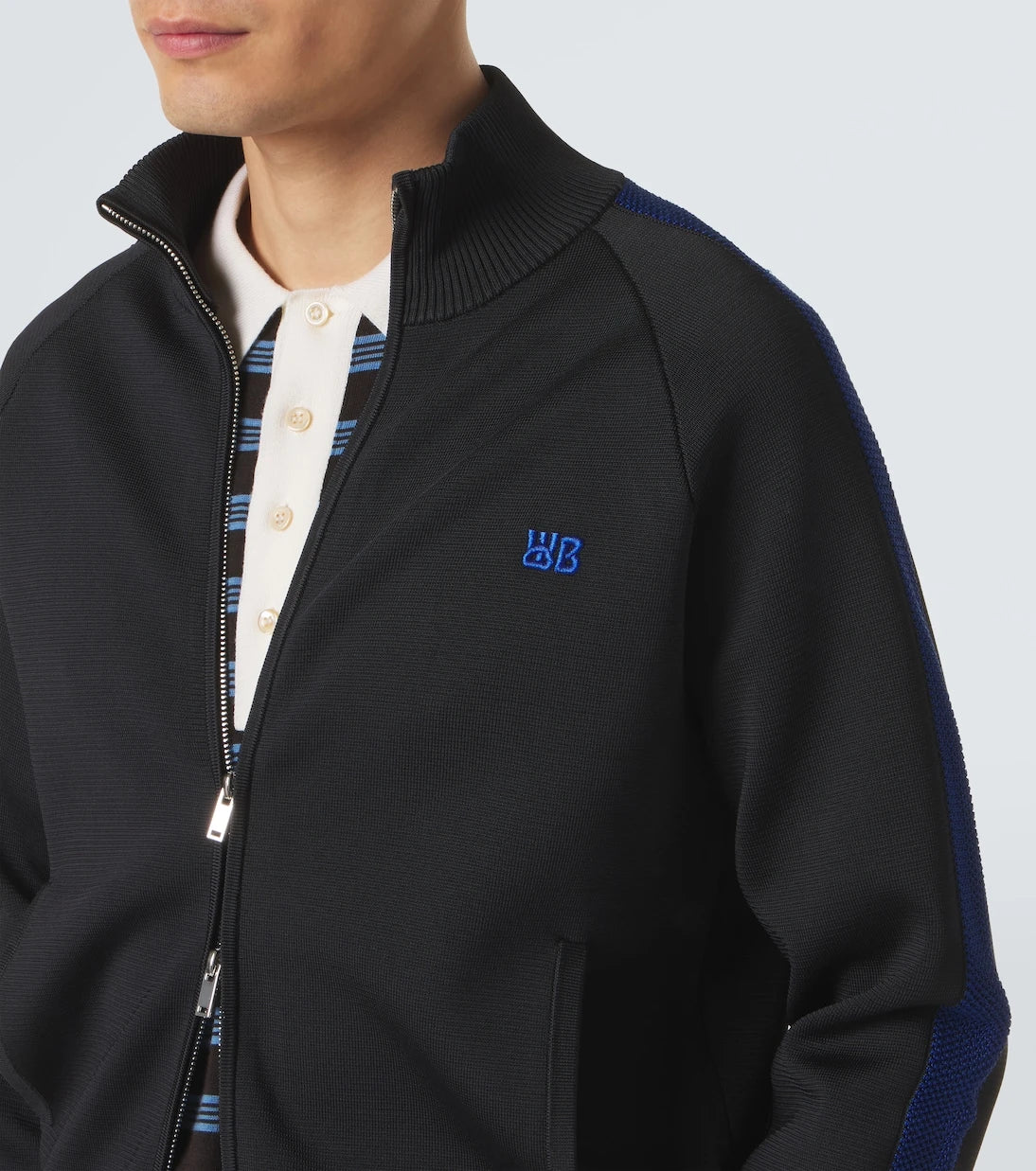 Wales Bonner - Tide zip-up cardigan
