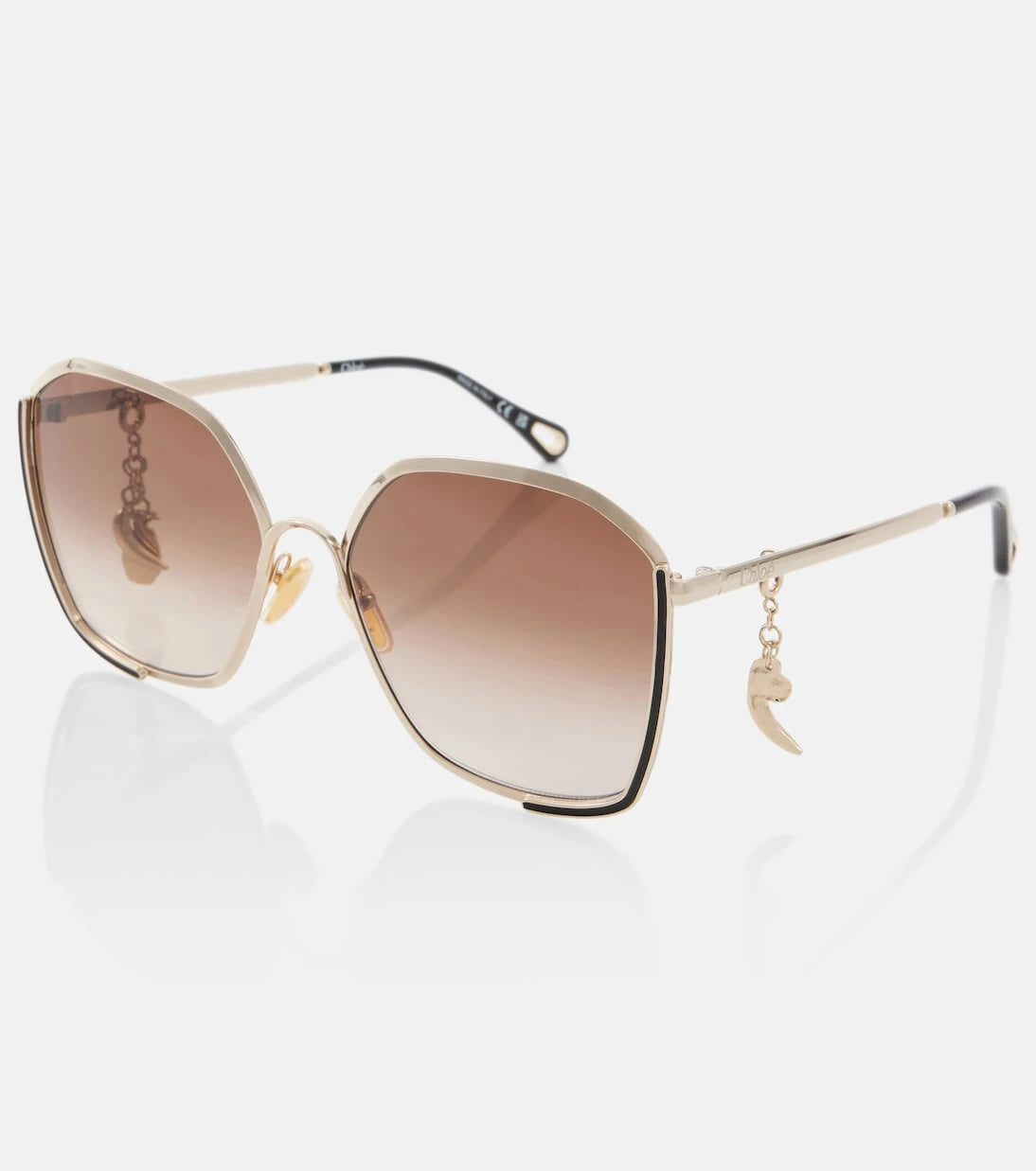 Chloé - Chloé Symbols square sunglasses