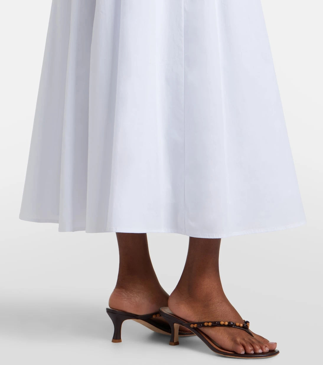 Staud - Margi cotton poplin maxi dress