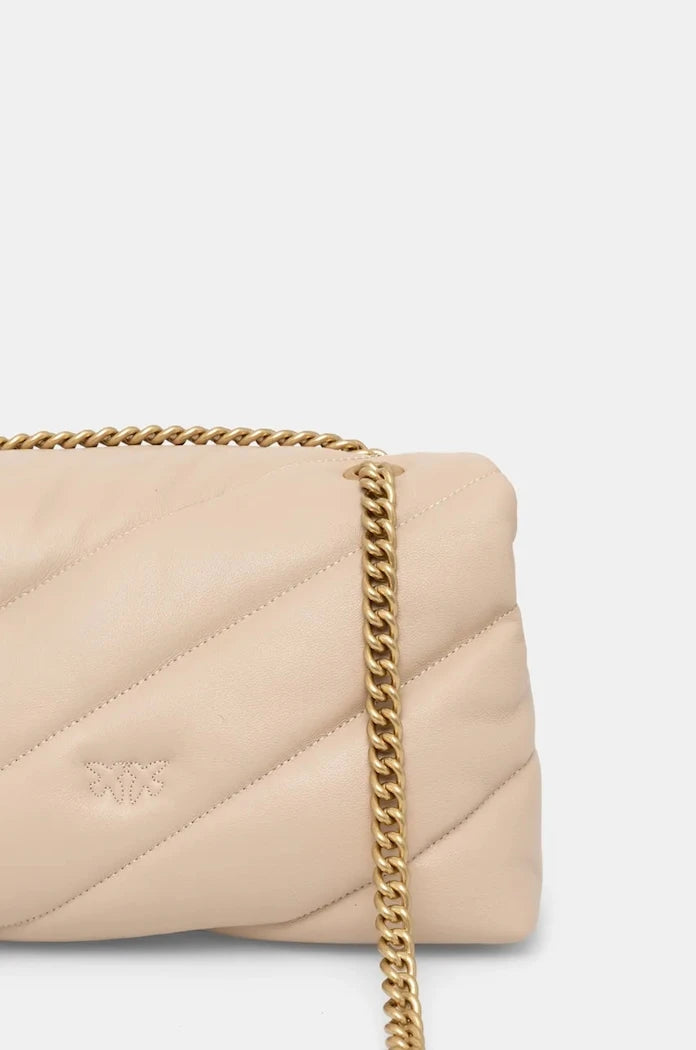 Pinko kadın deri crossbody çanta