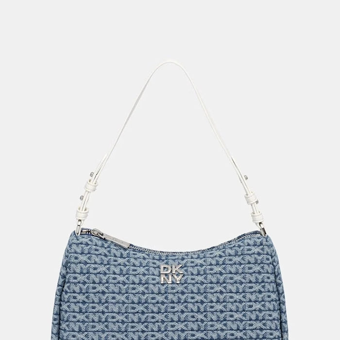 DKNY kadın denim hobo çanta REMY