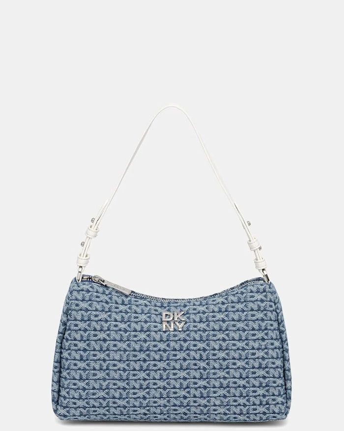 DKNY kadın denim hobo çanta REMY