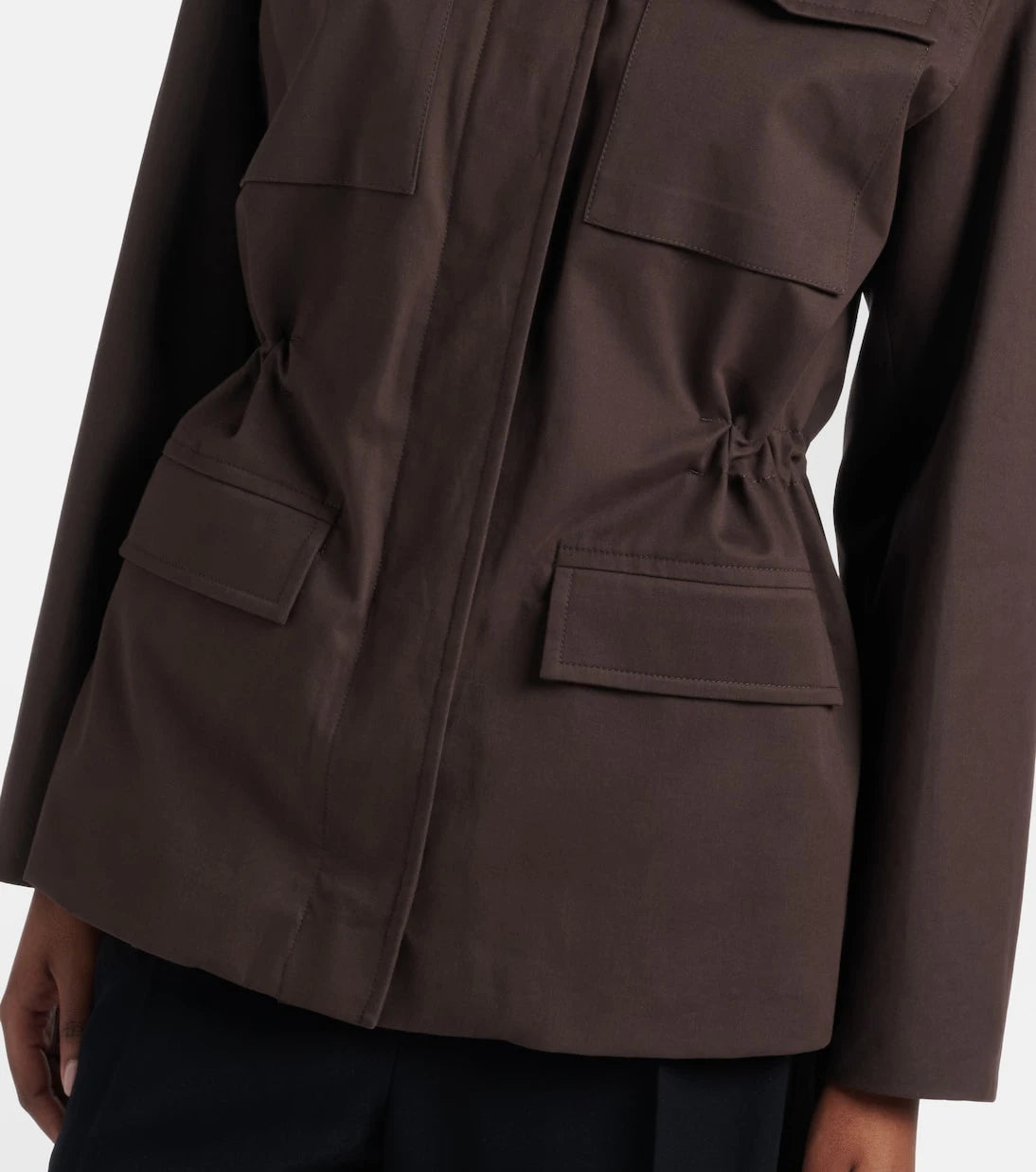 The Row - Floriane cotton and cashmere field jacket