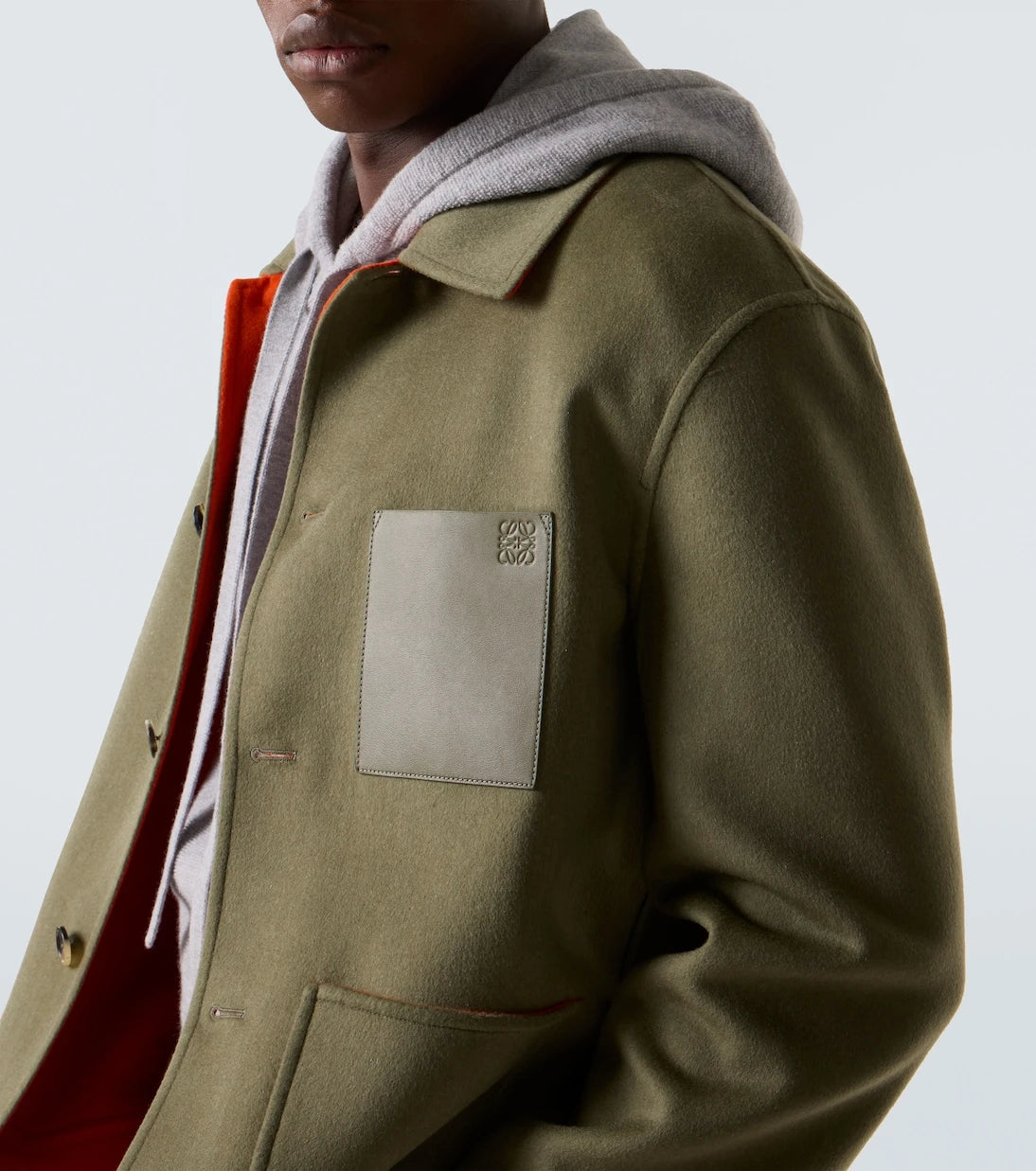 Loewe - Anagram wool and cashmere jacket