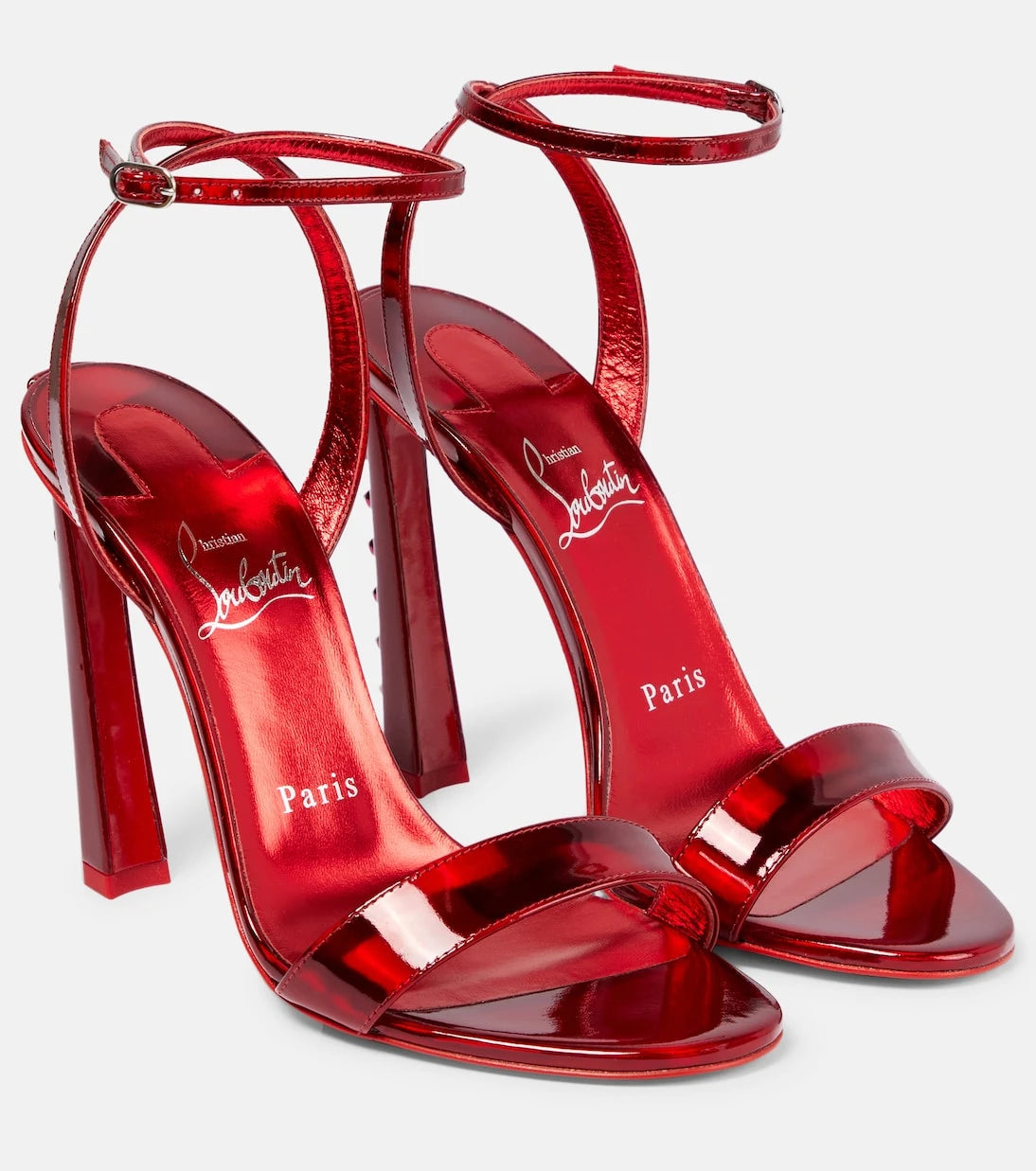 Christian Louboutin - Condorapik Queen 100 leather sandals