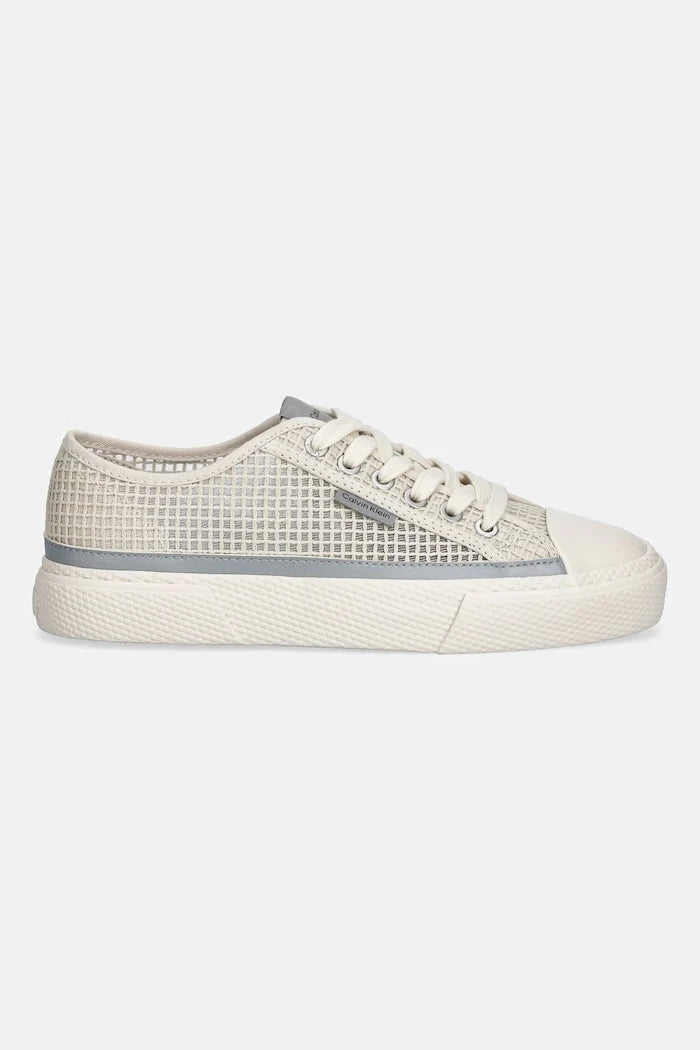 Calvin Klein VULC LACEUP LOW RAFFIA ниски кецове дамски
