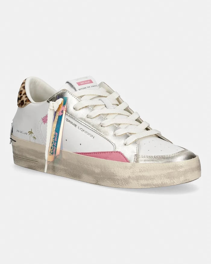 Crime London SK8 DELUXE WEDGE Kadın Deri Sneakers