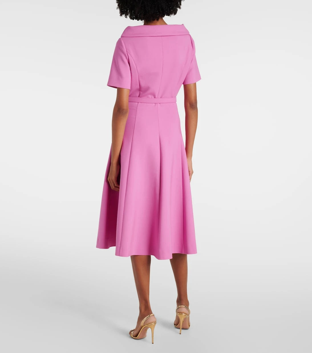 Oscar de la Renta - Wool-blend midi dress