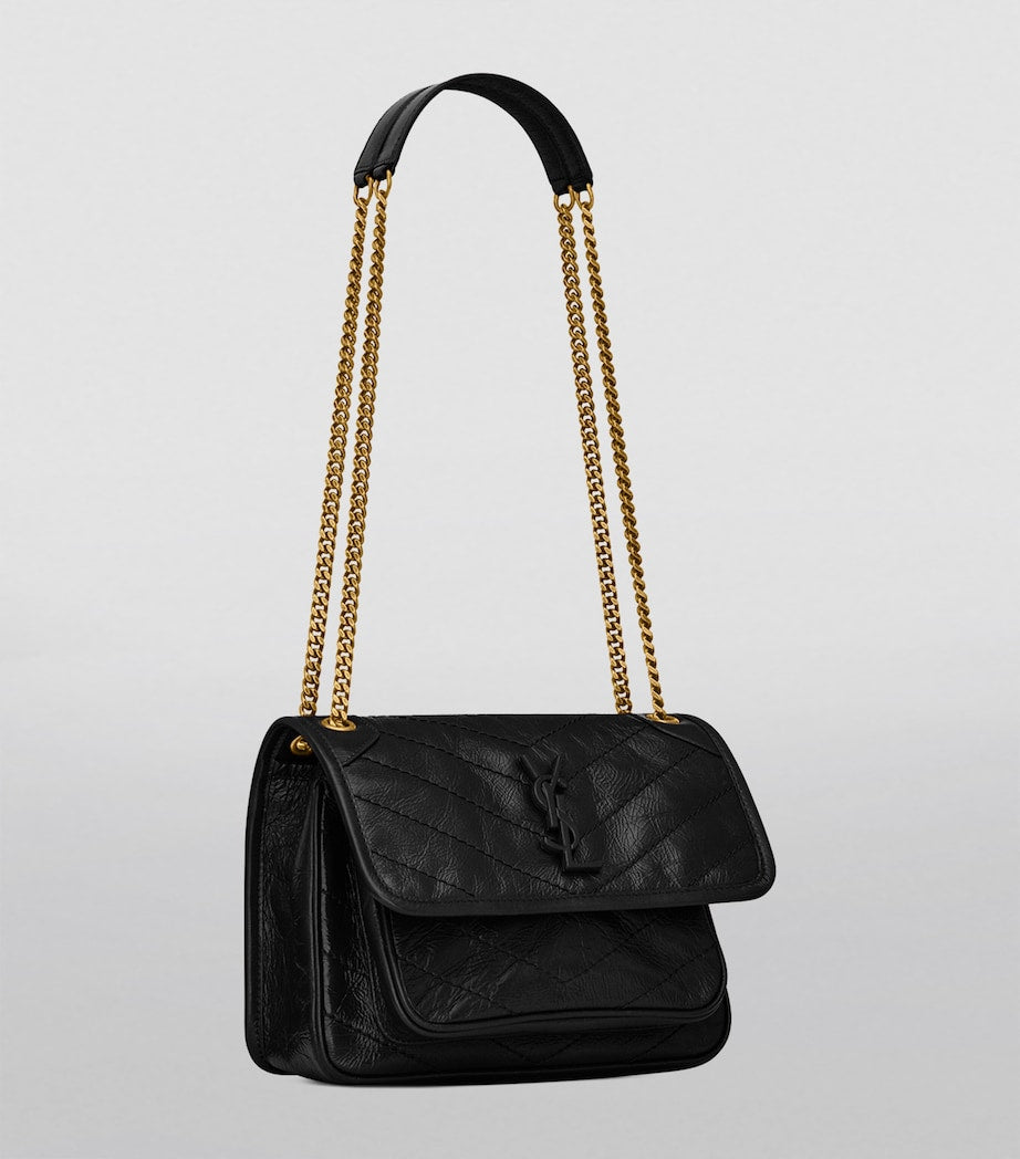 Saint Laurent Black Baby Niki Shoulder Bag