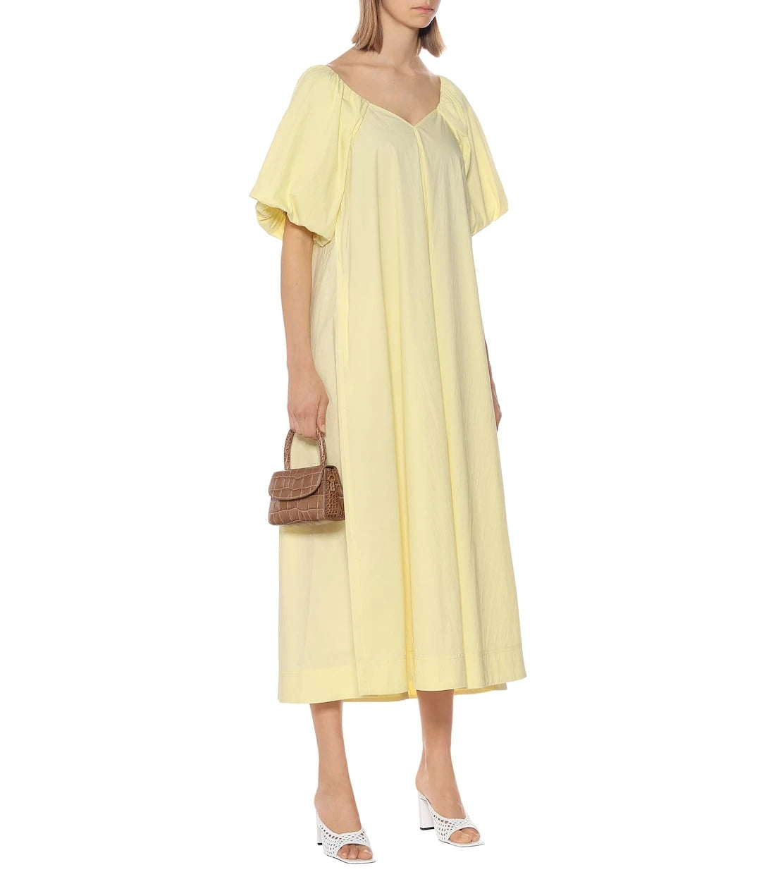 CO - Cotton-blend poplin dress