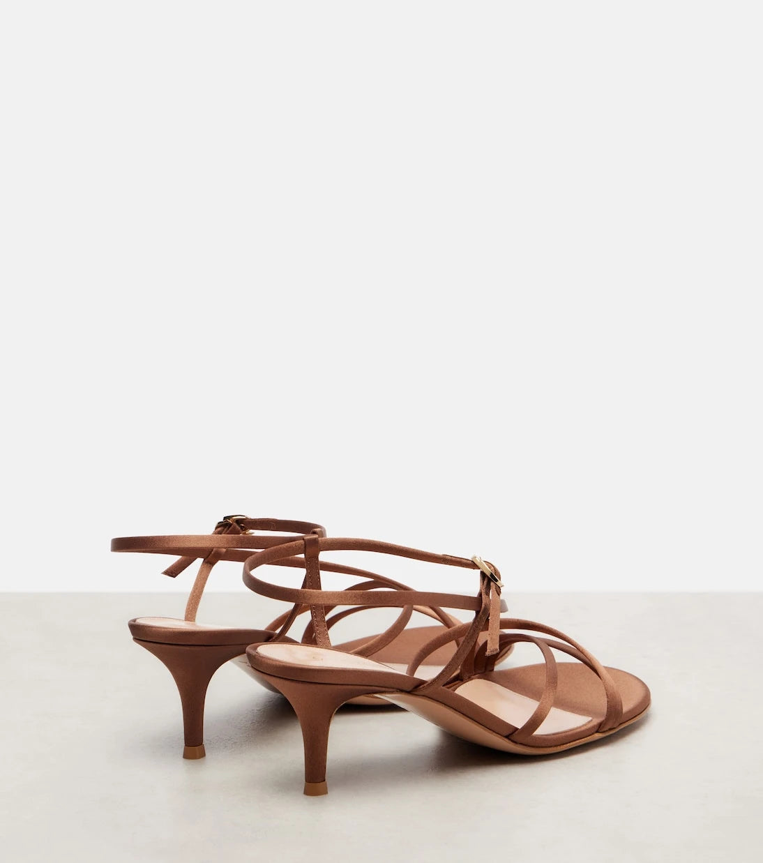 Gianvito Rossi - Satin sandals