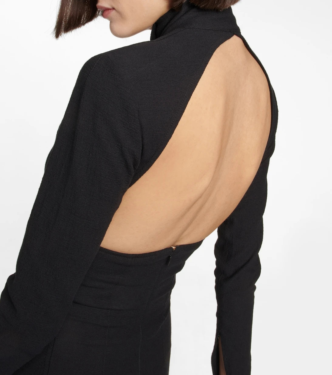 Patou - Cutout jersey midi dress