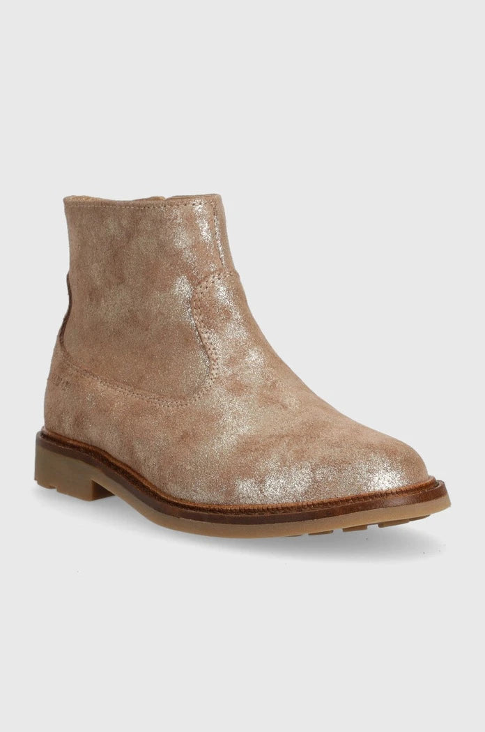 Детски велурени боти Pom D'api SISTER BOOTS