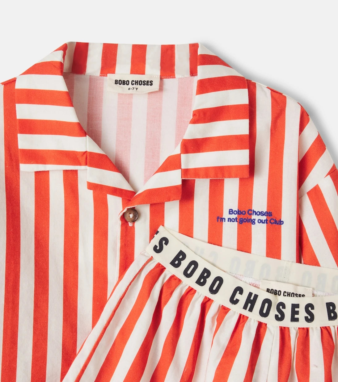 Bobo Choses - Bold Stripe cotton pajamas