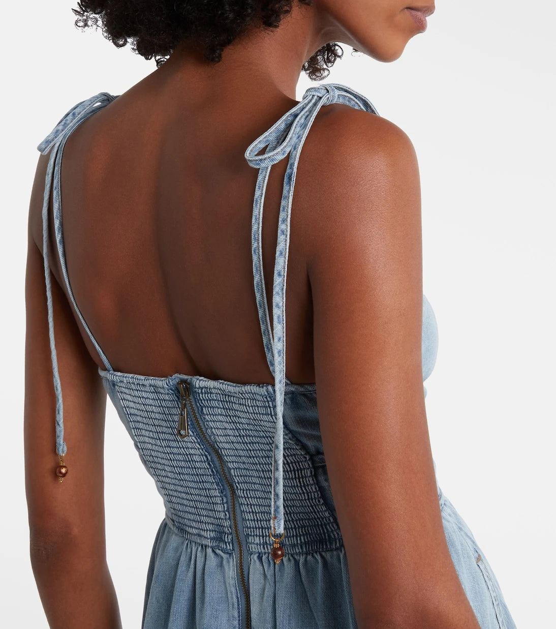 Zimmermann - Wanderlust denim midi dress