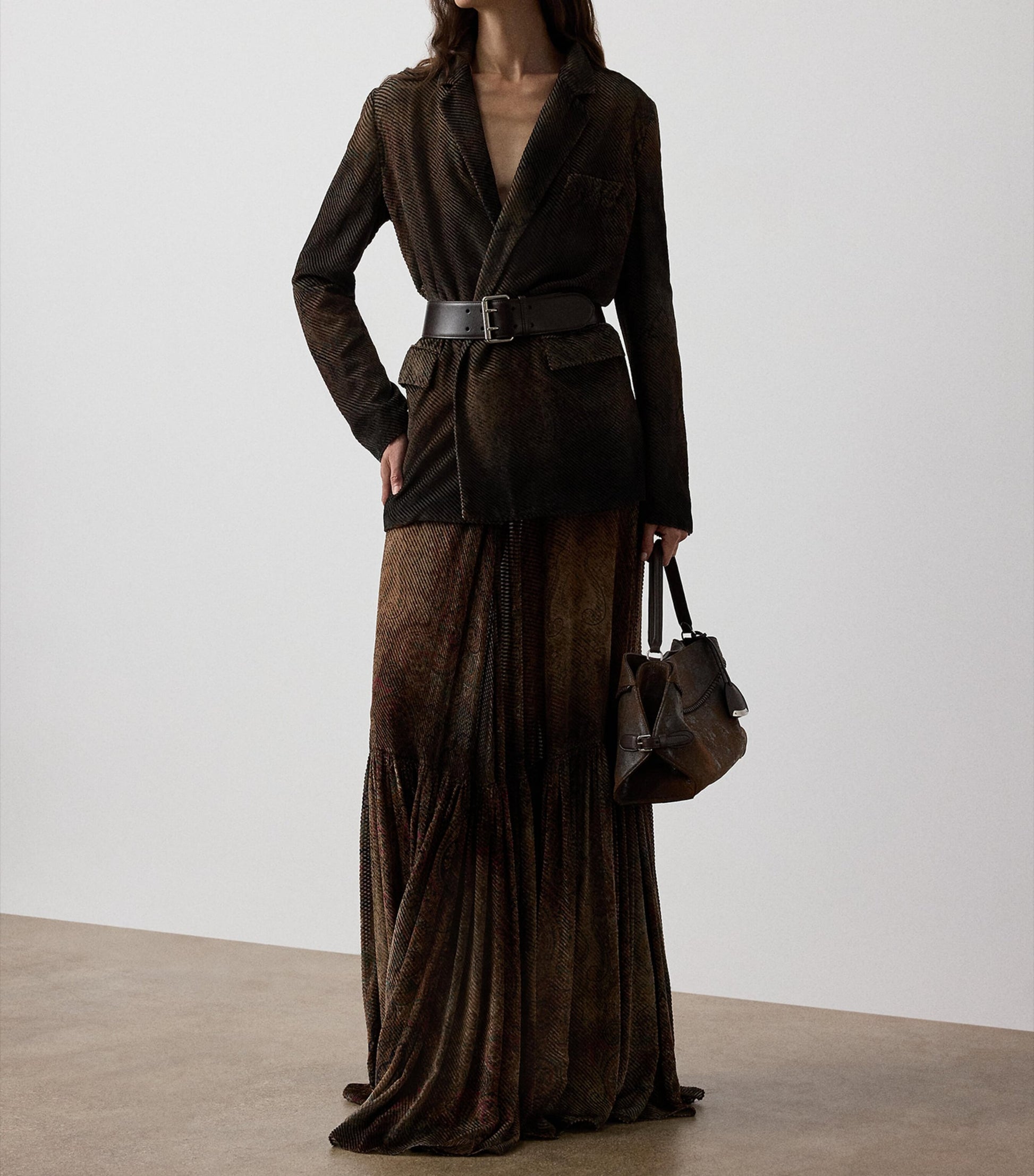 Velvet Devoré Carlita Maxi Skirt