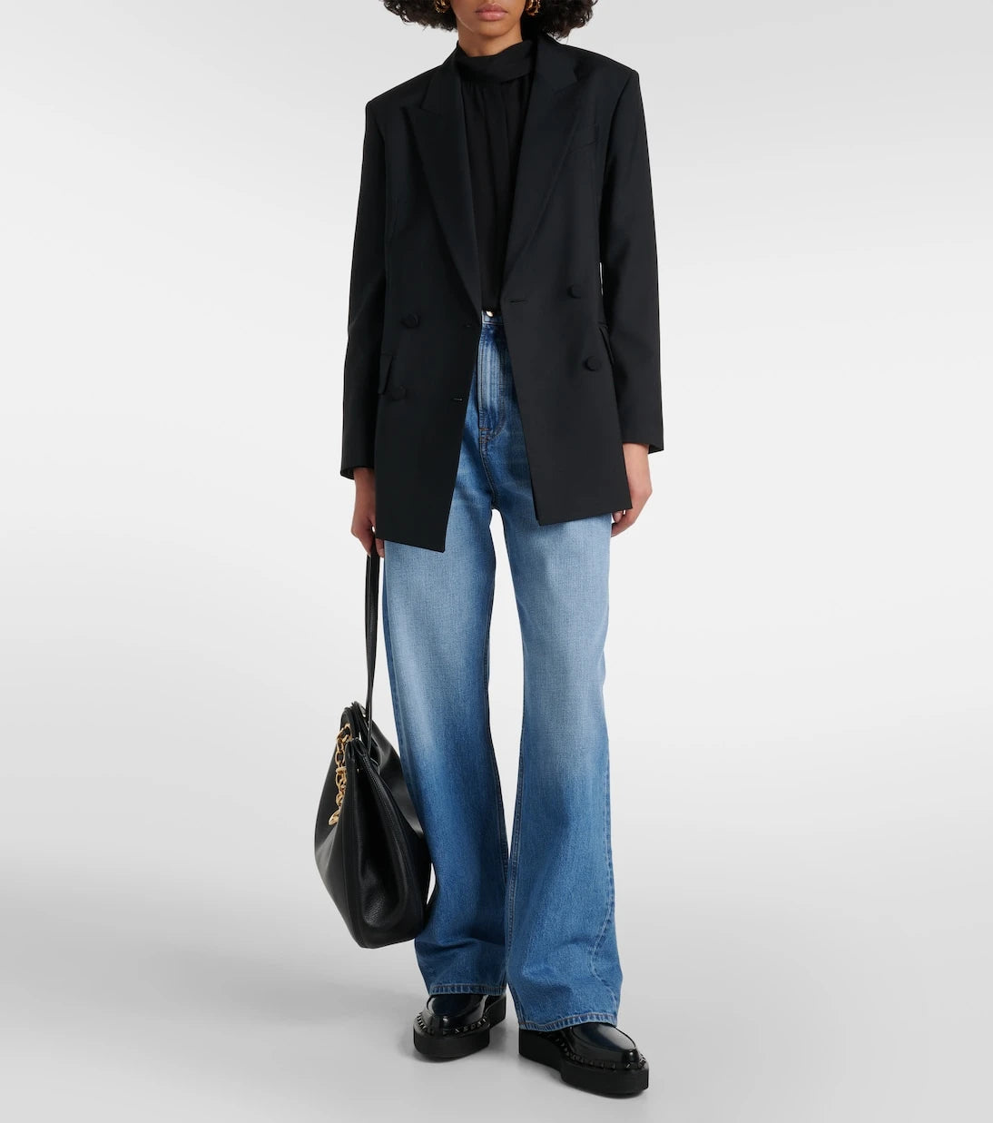 Valentino - Tie-neck silk georgette blouse