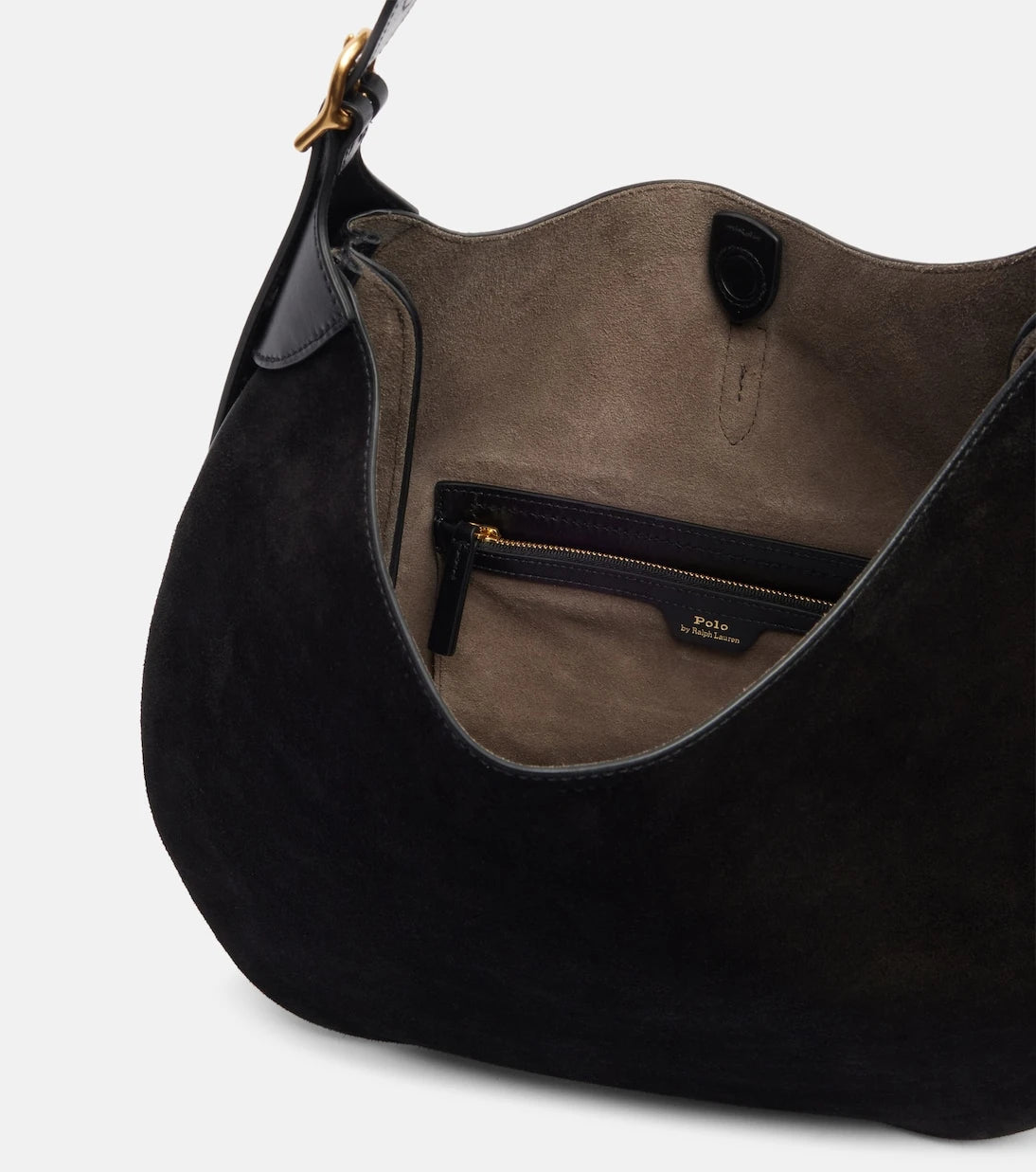 Polo Ralph Lauren - Large suede shoulder bag