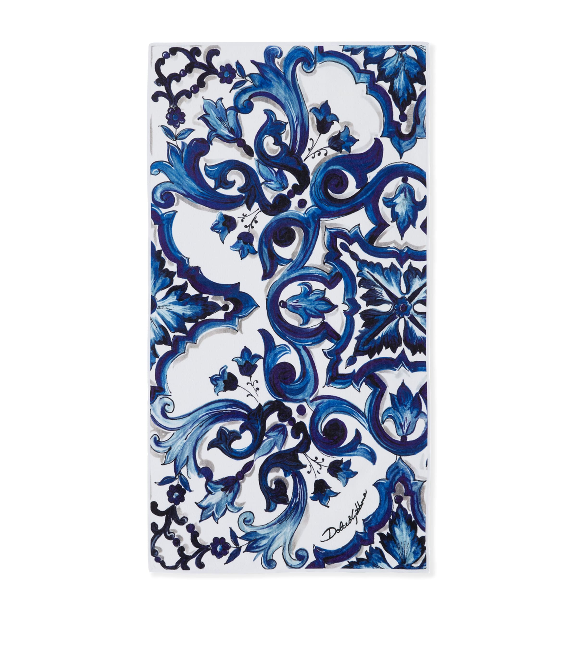 Blu Mediterraneo Hand Towel (60cmx 110cm)