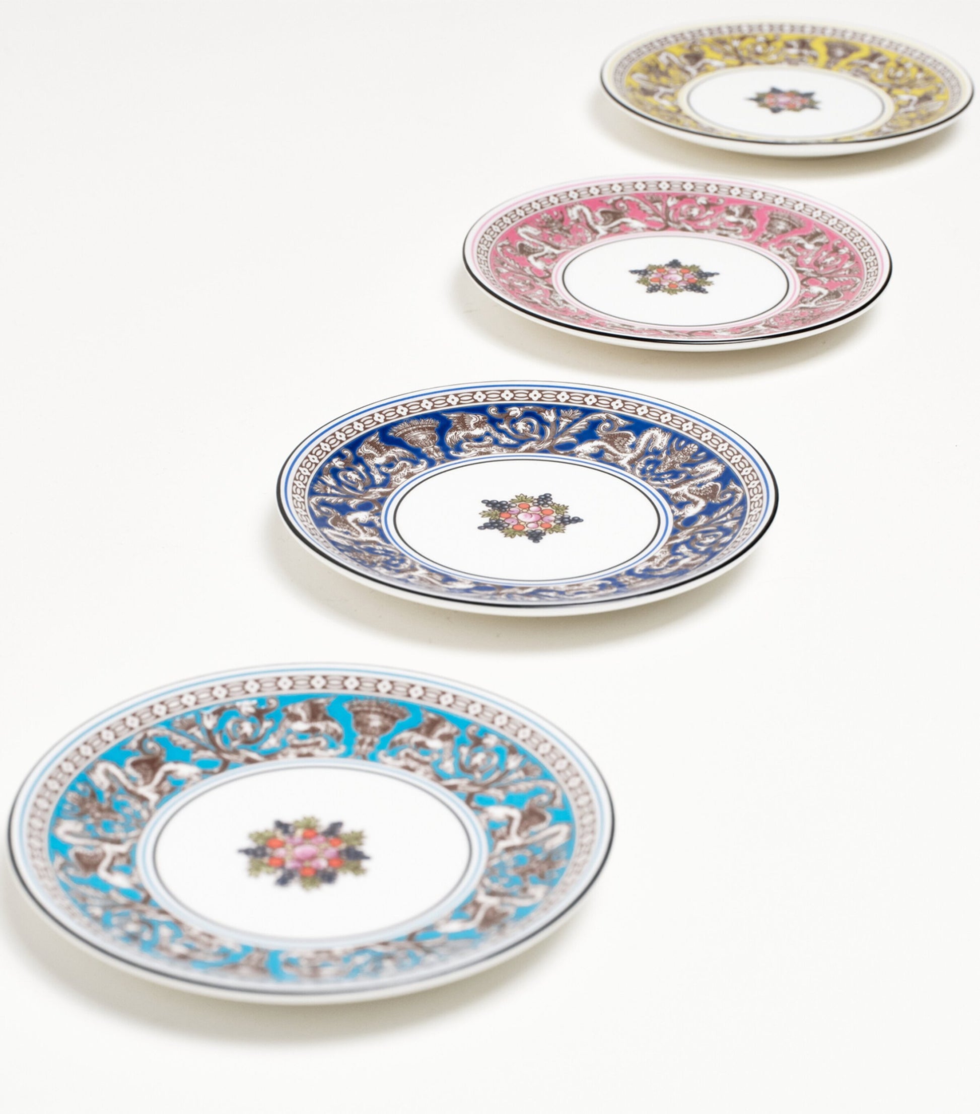 Florentine Turquoise Petite Tray (12cm)