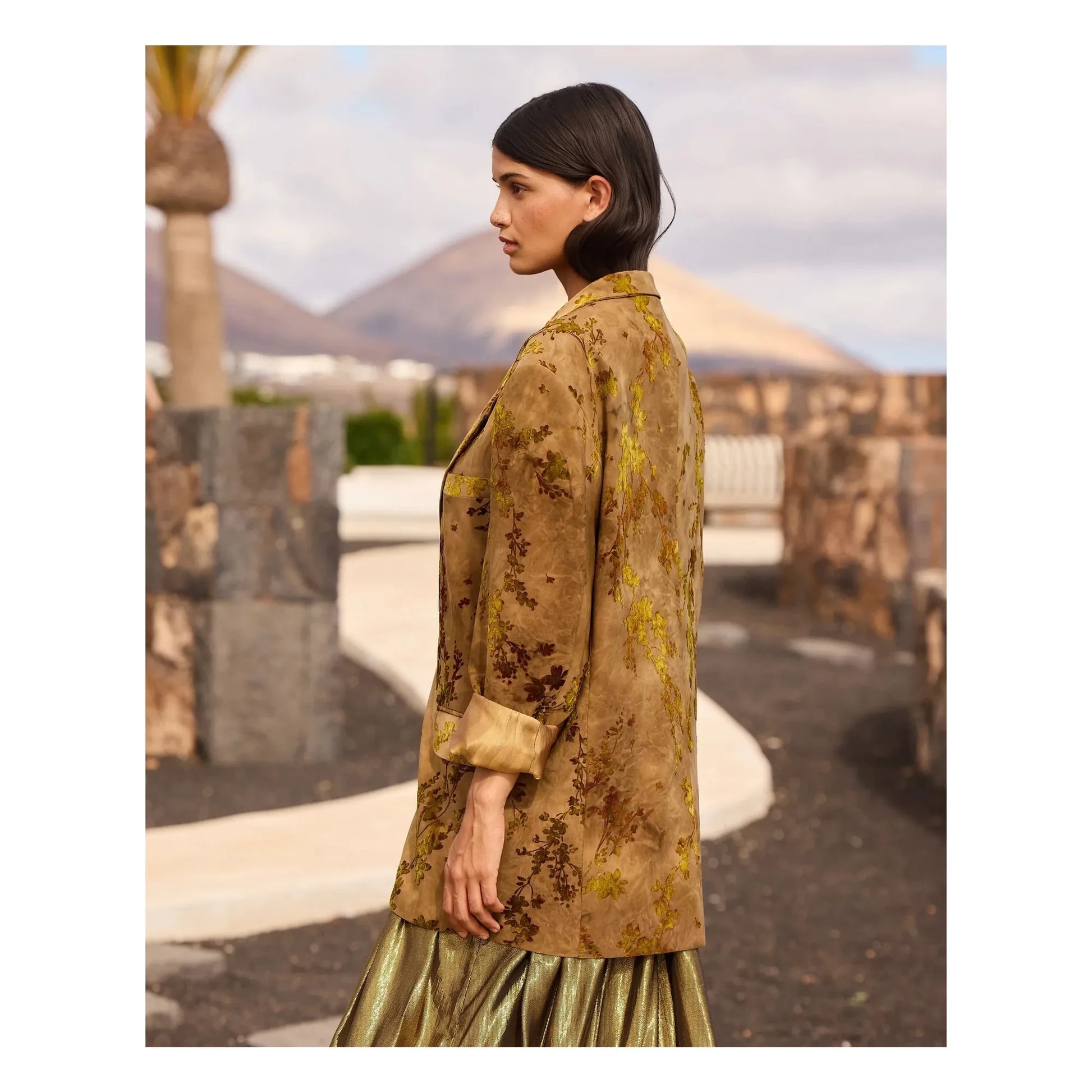 Mes Demoiselles - Sonta Linen Jacket | Khaki