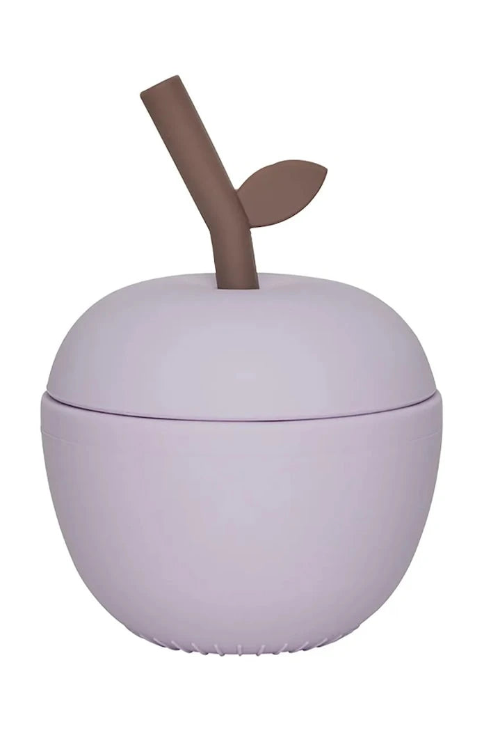 Чаша с капак OYOY Apple Cup 120 ml