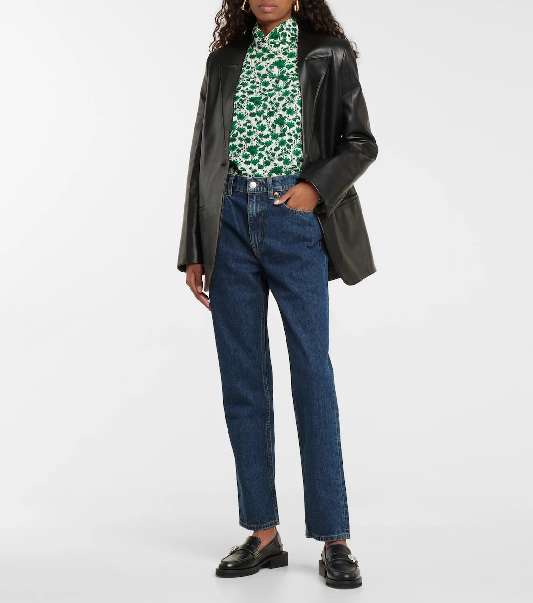 Re/Done - 70s Straight high-rise jeans