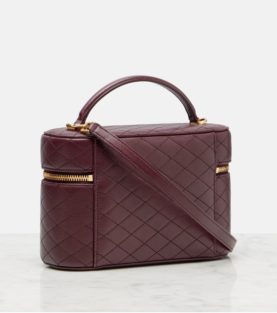 Saint Laurent - Gaby Large leather vanity bag