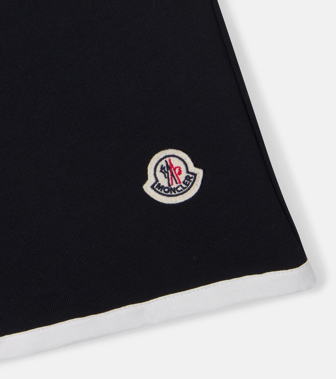 Moncler Enfant - Logo cotton jersey shorts
