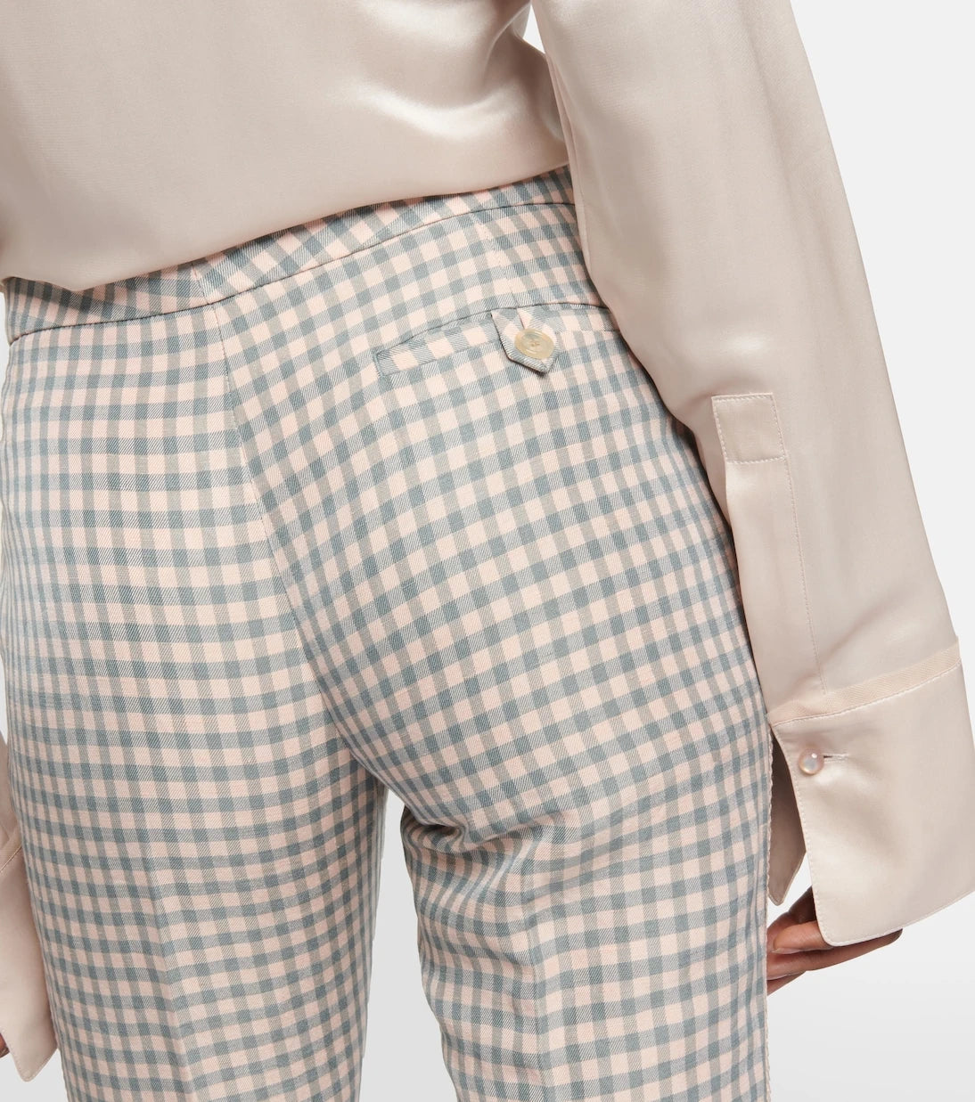 Acne Studios - Checked low-rise pants