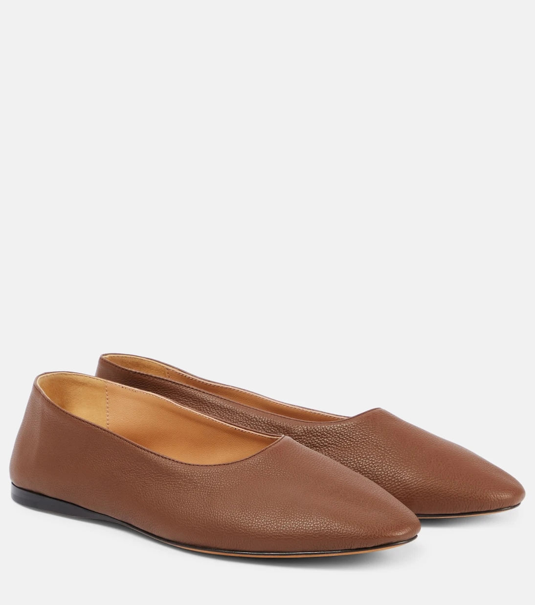The Row - Awar leather ballet flats