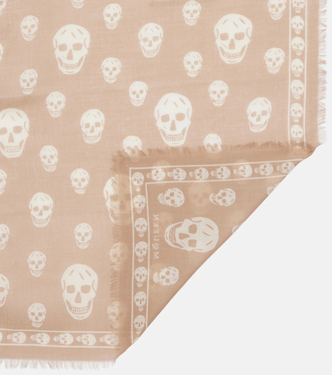 McQueen - Skull silk scarf
