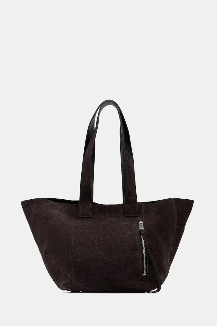 Велурена чанта AllSaints ALBA