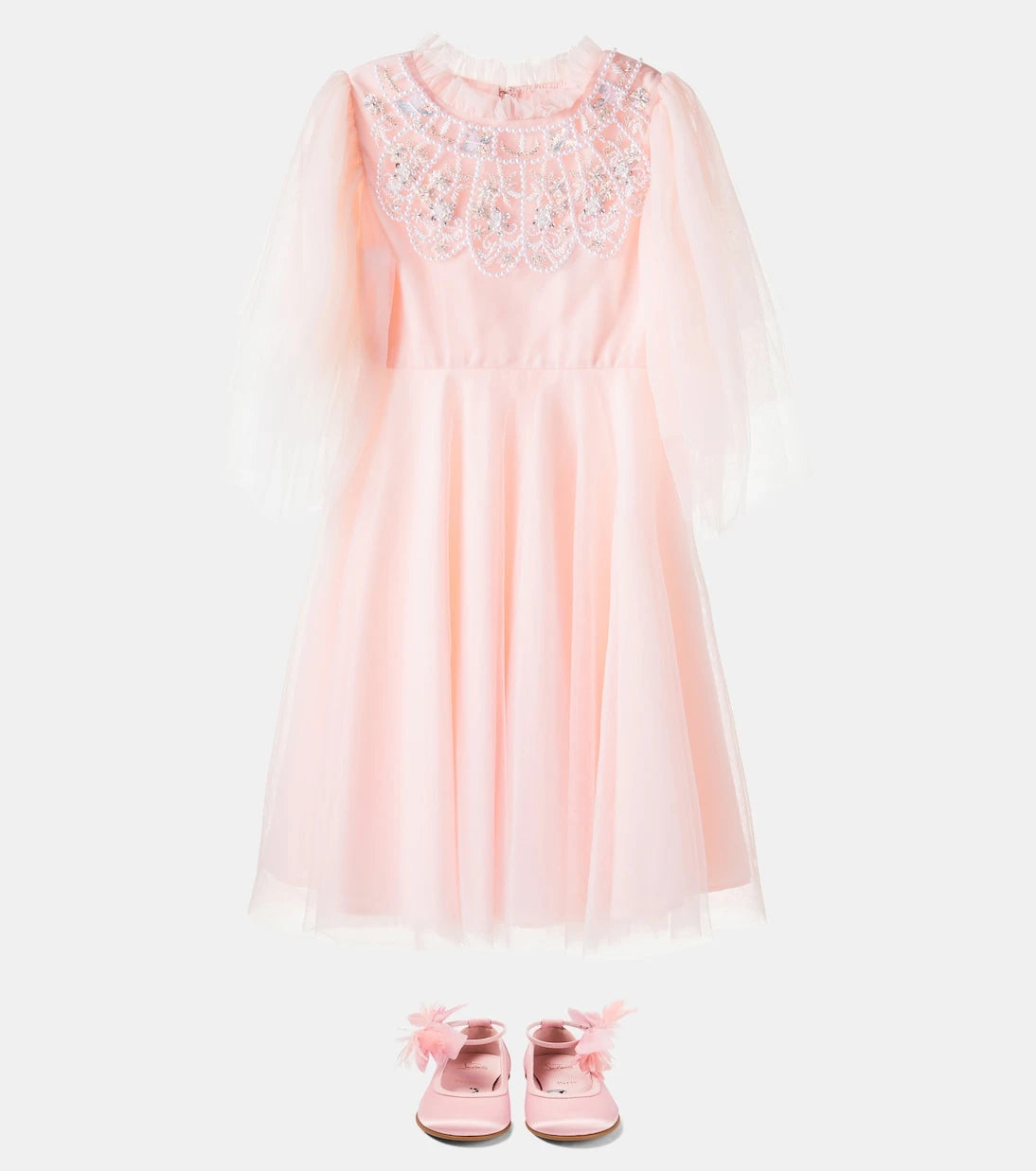 Tutu Du Monde - Tulip Twirl beaded tulle dress