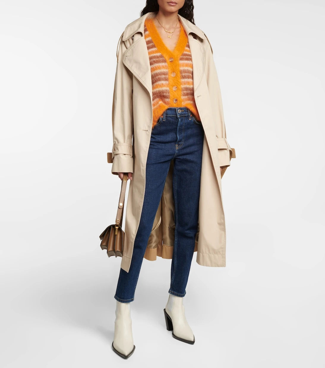 Re/Done - ‘90s high-rise cropped skinny jeans