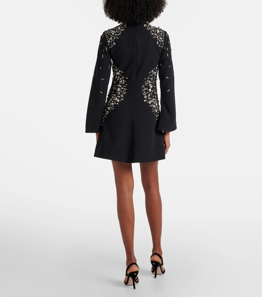 Simkhai - Carla embellished crêpe minidress