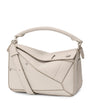 LOEWE Small Leather Puzzle Panta Top-Handle Bag