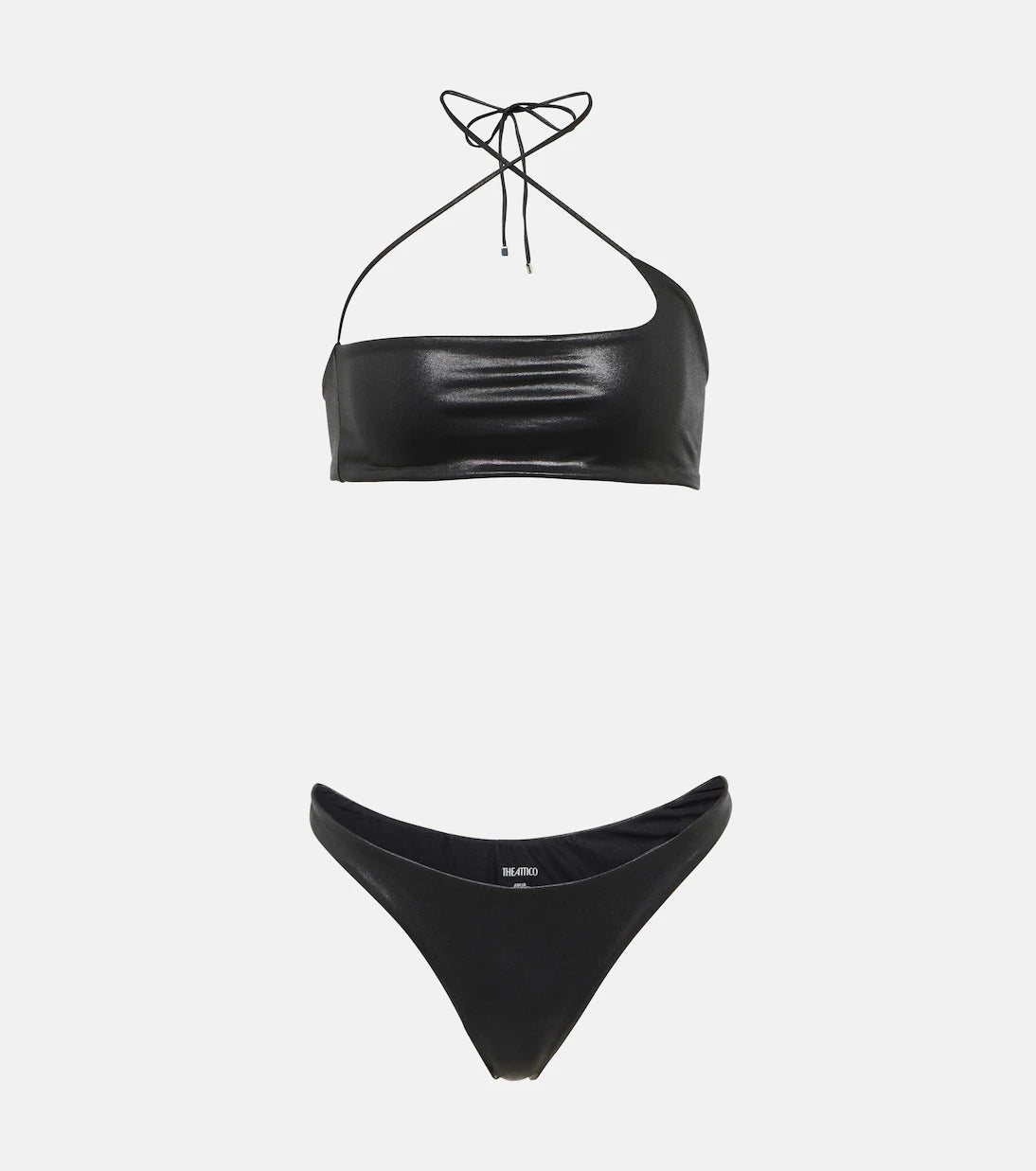 The Attico - Strappy metallic bikini