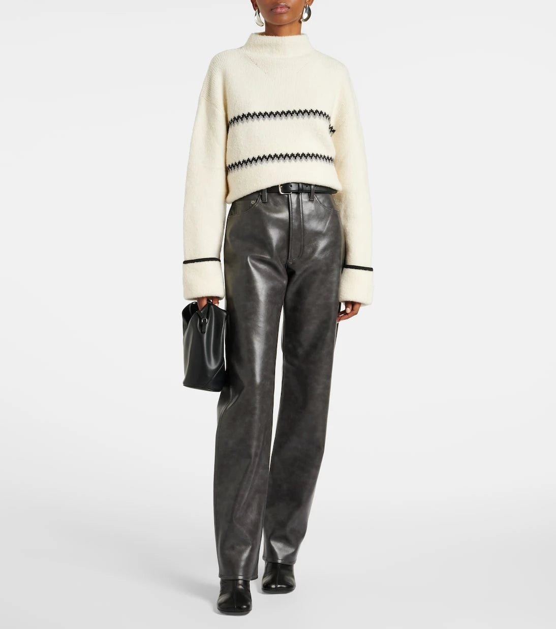 Proenza Schouler - White Label Anne Fair Isle wool-blend sweater