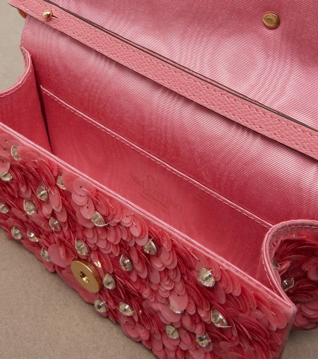 Valentino Garavani - Locò Small sequined shoulder bag