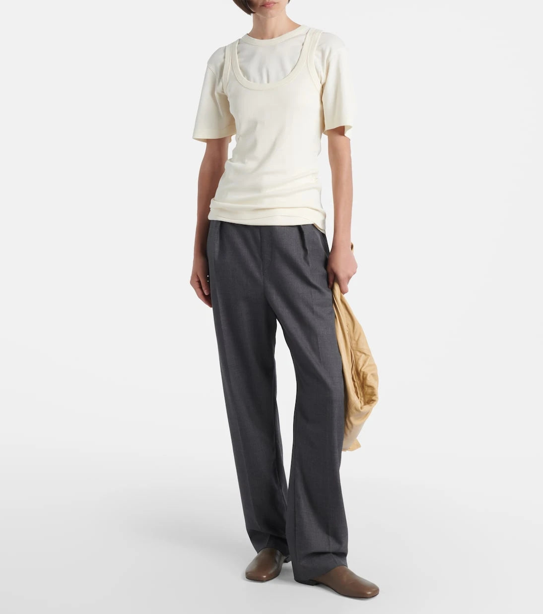 Lemaire - Cotton jersey tank top