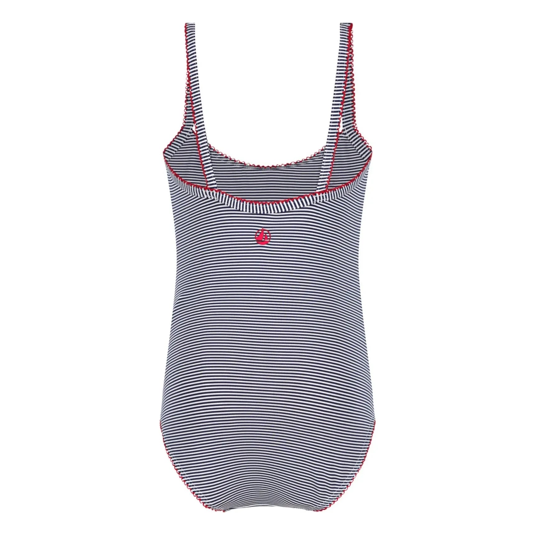 Petit Bateau - Striped Swimsuit | Navy blue