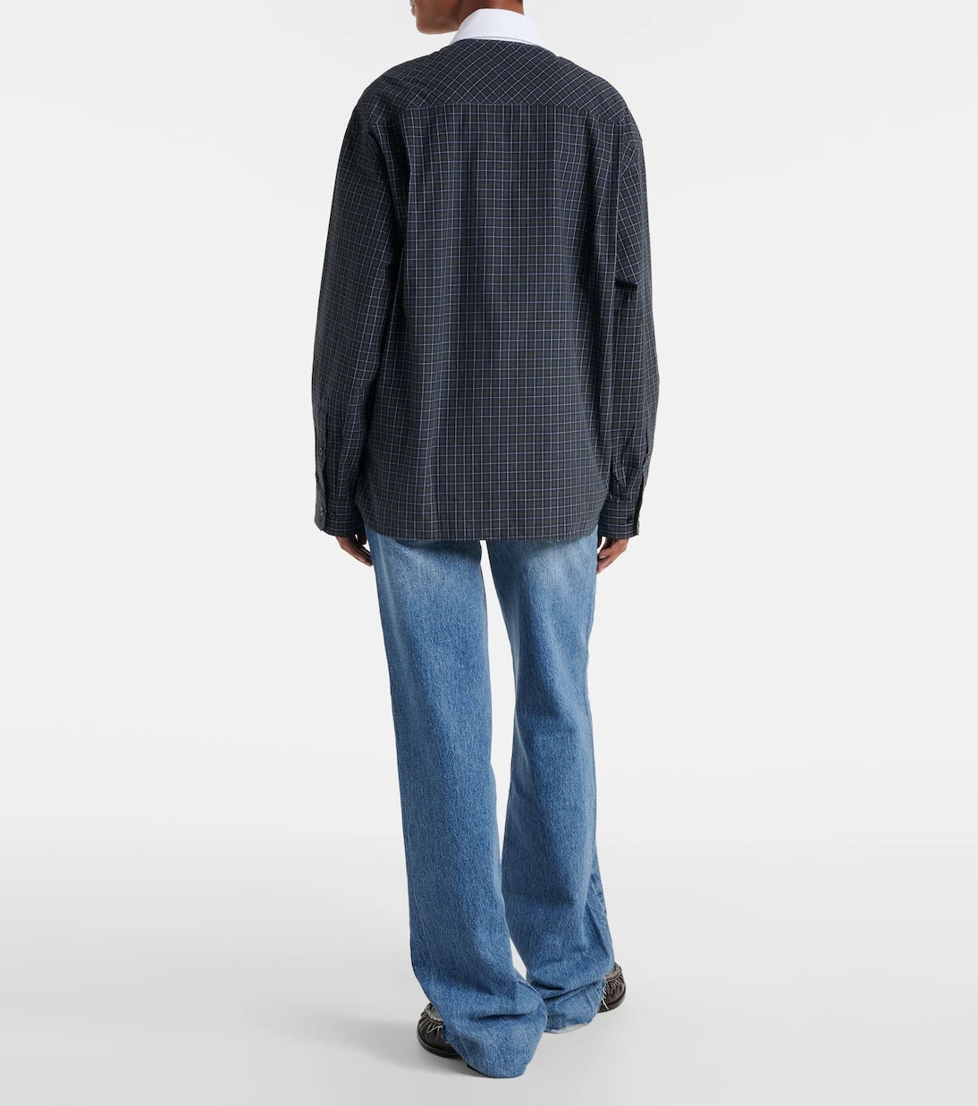 The Frankie Shop - Hylan checked cotton shirt