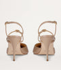 Jennifer Chamandi Beige Leather Vittorio Slingback Pumps 85